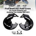 Front Brake Disc Rotor Covers for Honda Goldwing GL1800 F6B (2001–2015) Black
