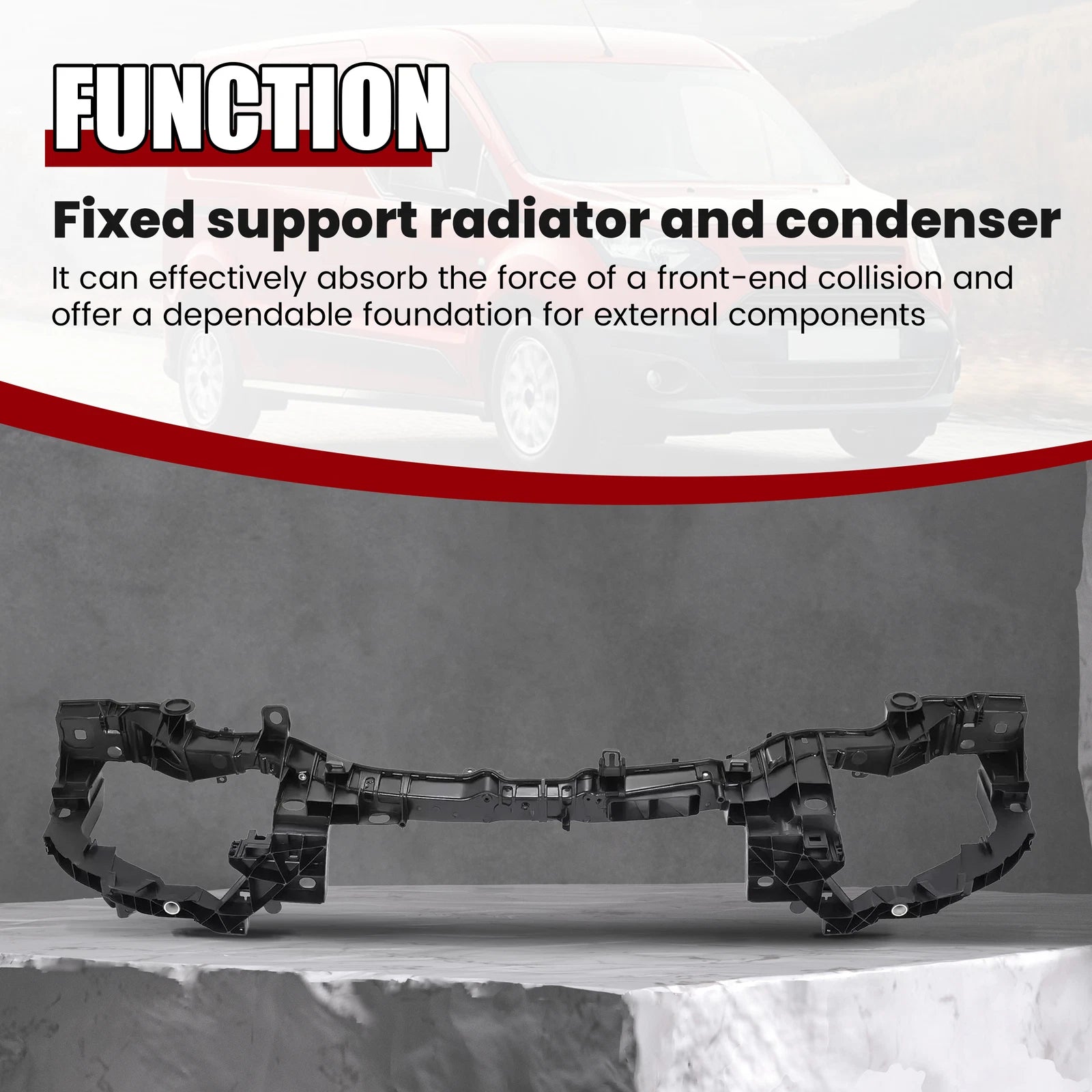 Front Upper Radiator Support for Ford Transit Connect (2014–2023)