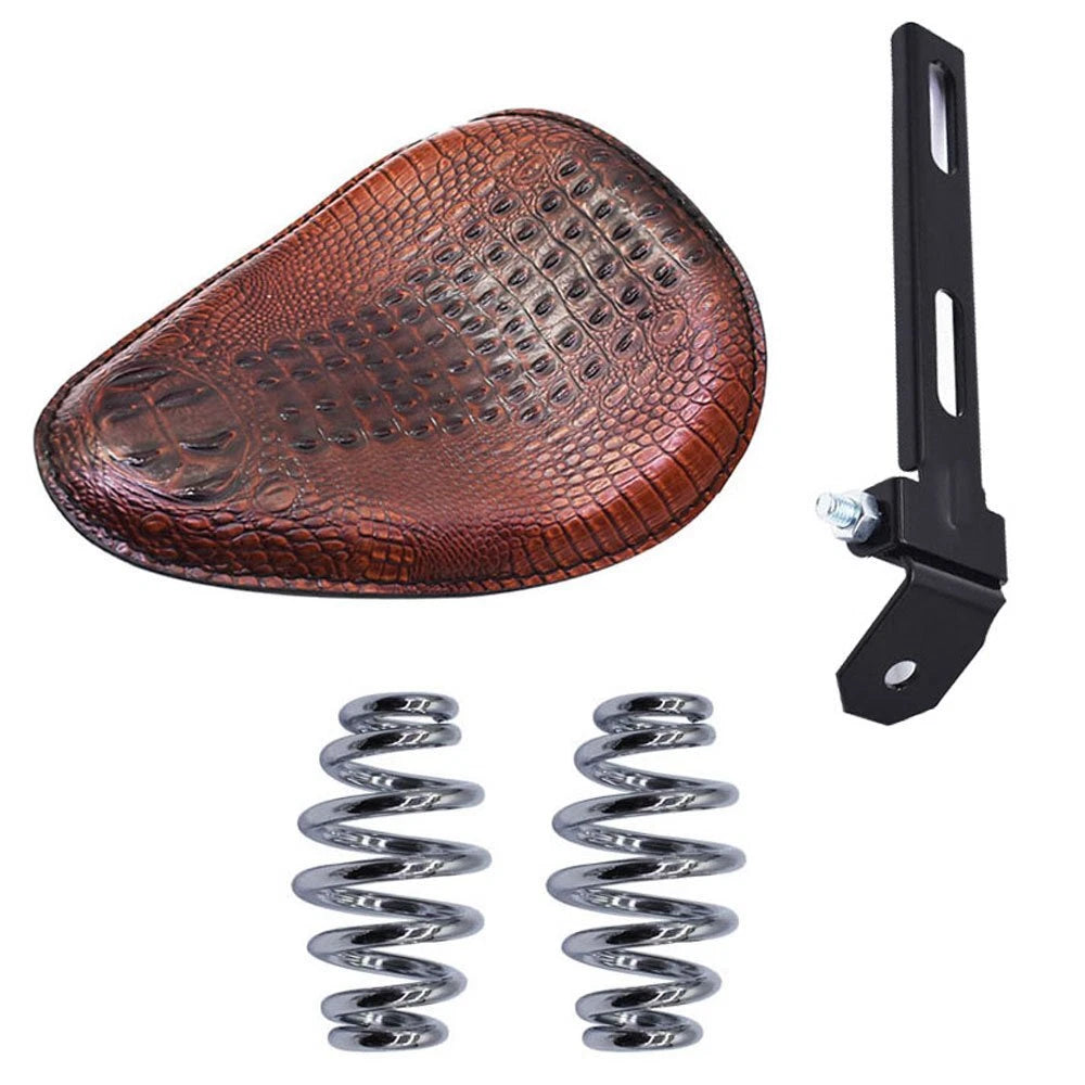 Leather Solo Seat Bracket for Honda Bobber Chopper (Year Unknown)
