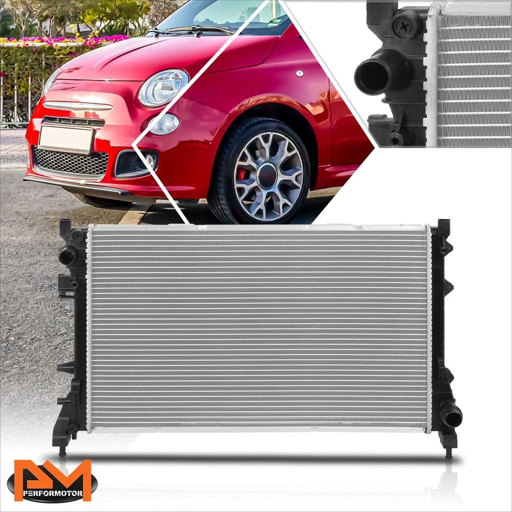 Aluminum Core Cooling Radiator for Fiat 500 (2012–2019) DPI-13245