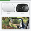 Right Side Replacement Mirror Glass for Dodge Ram Pickup (2002–2004) W/ Adhesive Pads