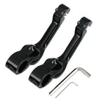 1-1/4'' Angled Engine Guard Foot Peg Mount for Harley Sportster