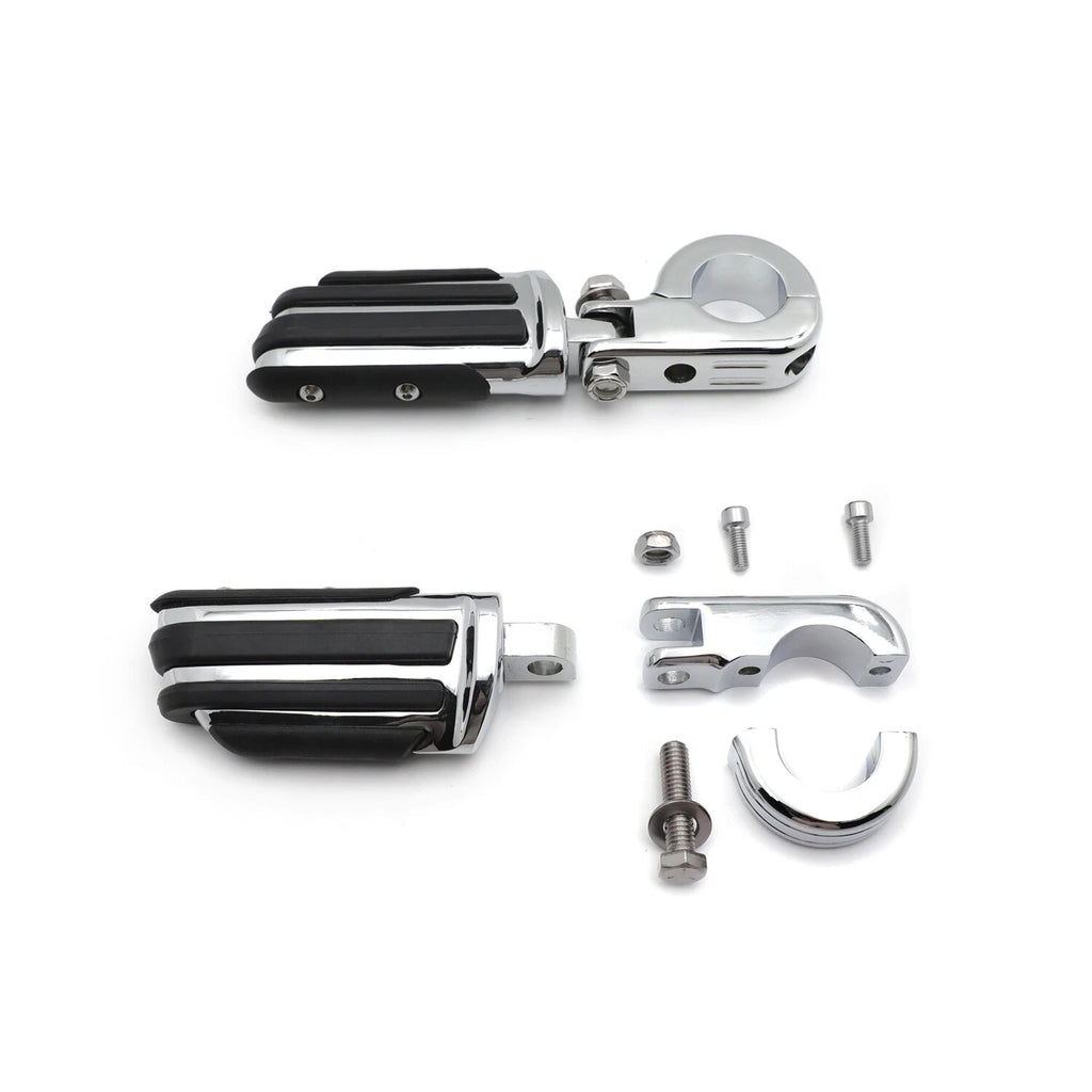 HTTMT 1.25" Highway Pilot Foot Peg P Clamps for Harley Sportster 883 XL1200 (1986–2023)