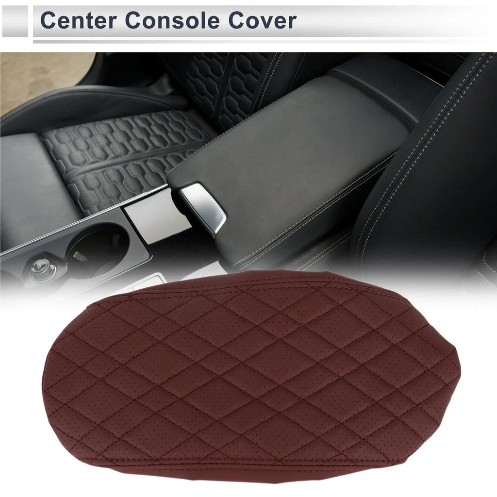 Center Console Cover for BMW 1 Series (2012-2018) Wine Red