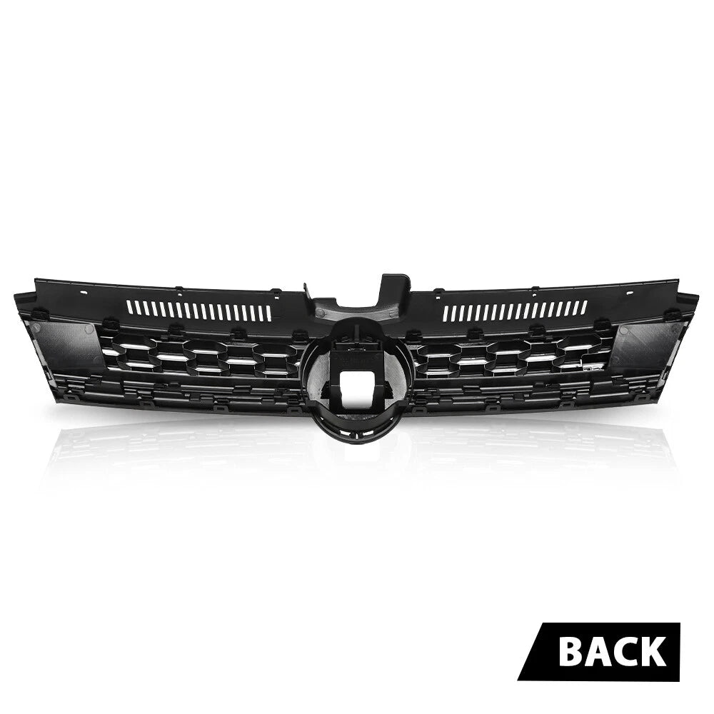 Front Hood Mesh Grille with Red Trim for VW Golf MK7 (2017–2019)