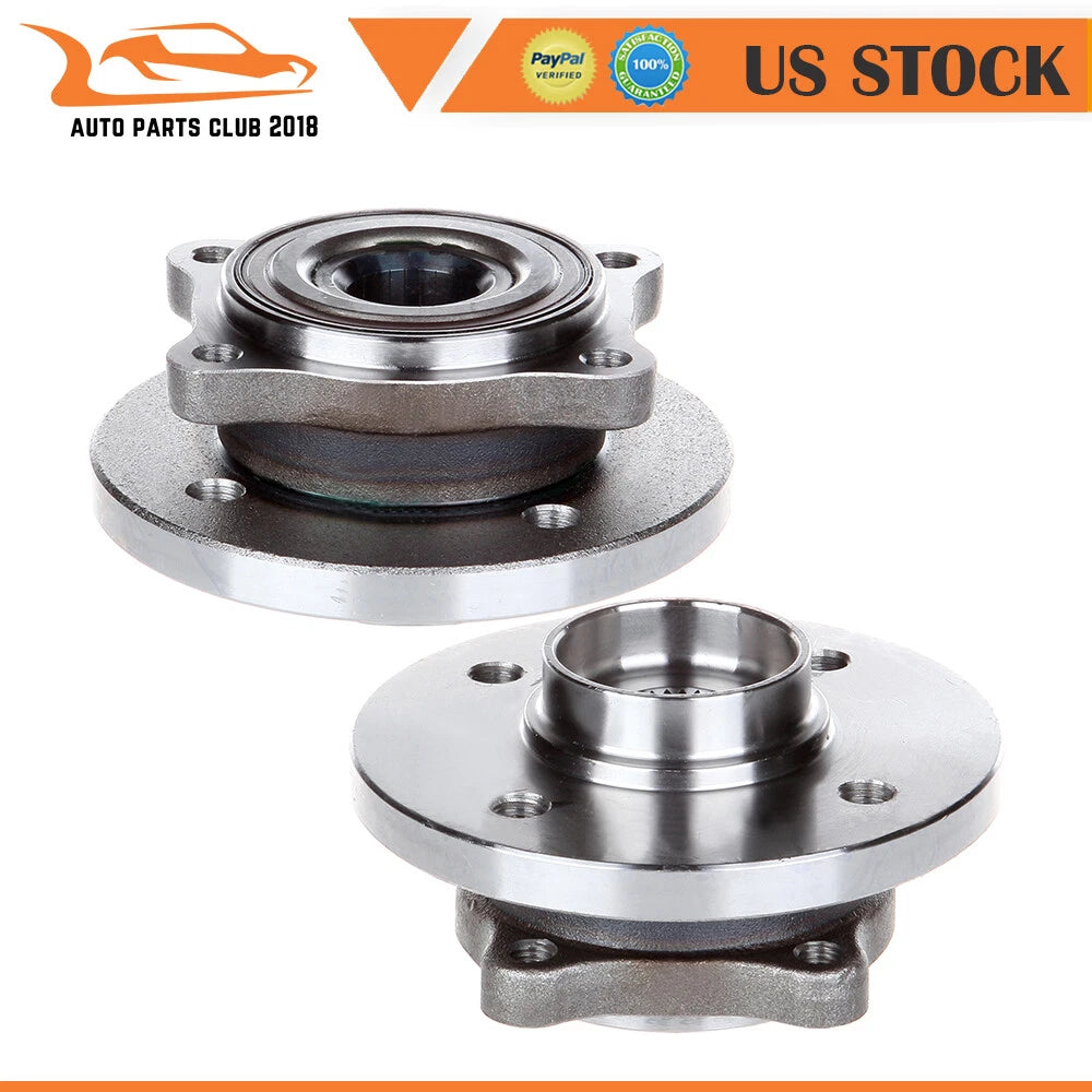 Pair of Front Wheel Hub & Bearing Assembly for Mini Cooper (2002–2006)