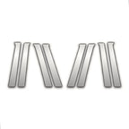 Chrome Pillar Post Covers 8Pc Replacement for Jeep Compass (2007–2016)
