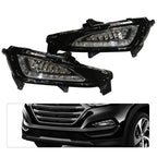 DRL LED Daytime Running Lights Fog Lamps for Hyundai Tucson (2015-2017)