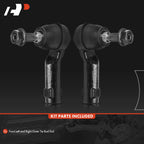 2X Steering Tie Rod End Front Outer for Chrysler 200 (2015-2017) Dodge Dart