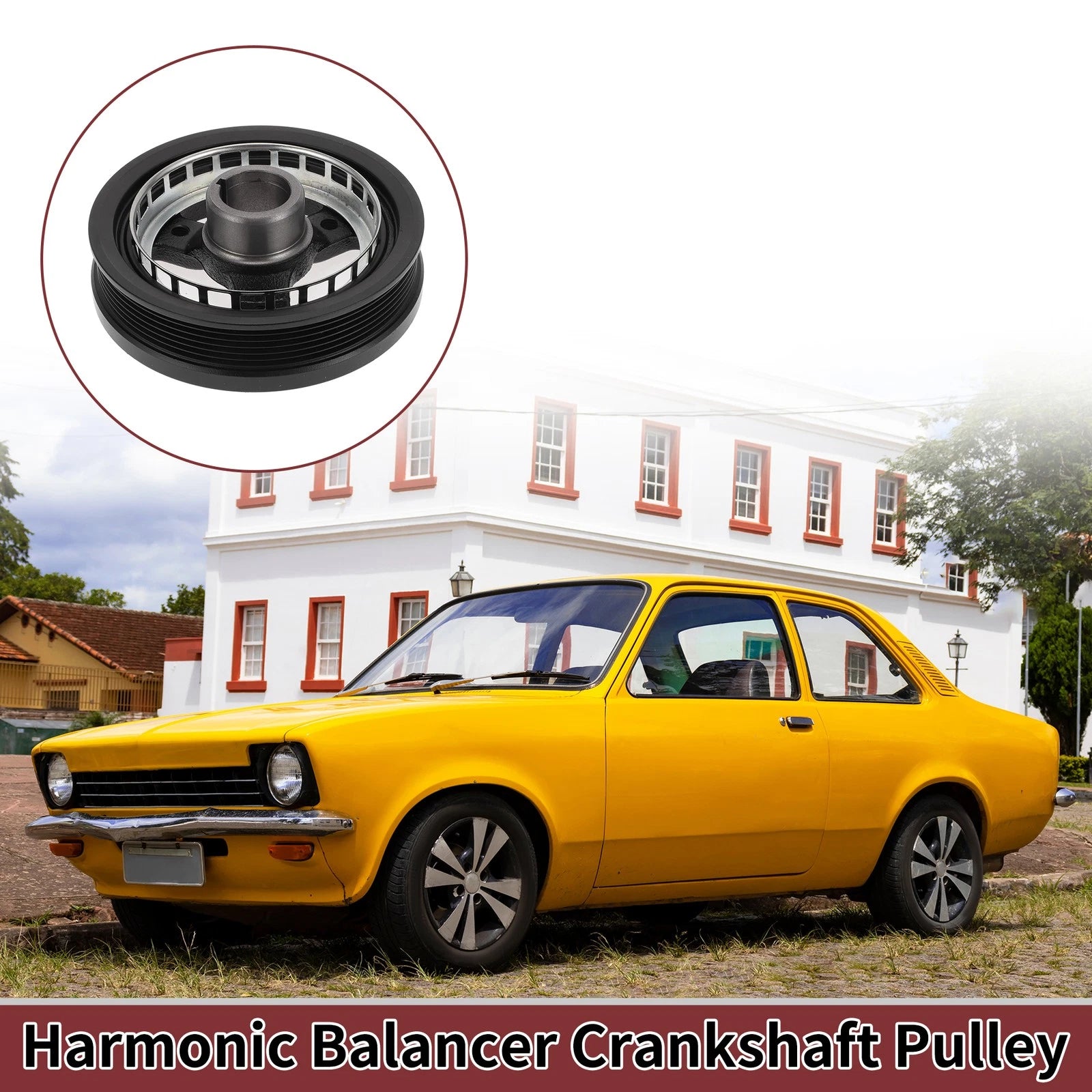 Engine Harmonic Balancer Crankshaft Pulley for Pontiac Montana (1999–2005) No. 24504609