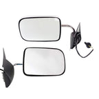 Set of 2 Chrome Power Mirrors for Dodge Ram 1500 (1994–1997)