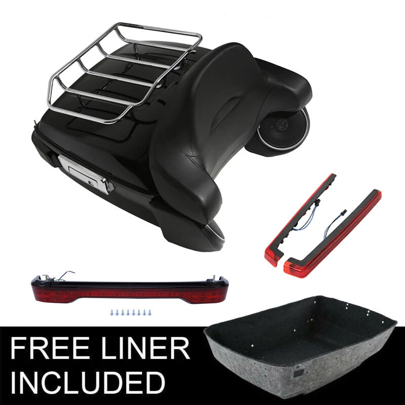 LED Backrest Speaker for Harley Touring Street Glide (2014–2026)