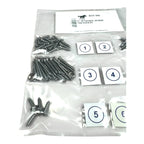 Interior Trim Screw Hardware Kit for 1967–1968 Ford Mustang Fastback