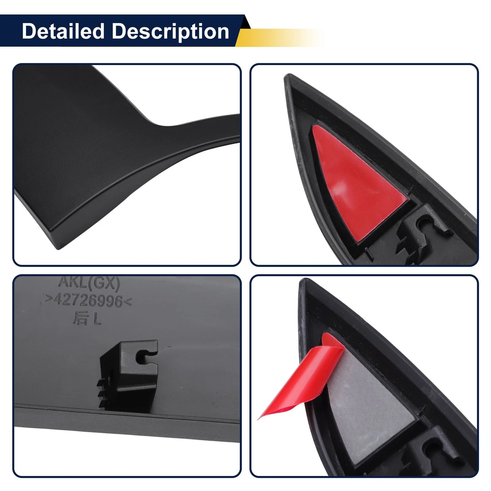 Door Side Lower Trim Rear Left No. 42856181 for Buick Encore GX (2020–2026)