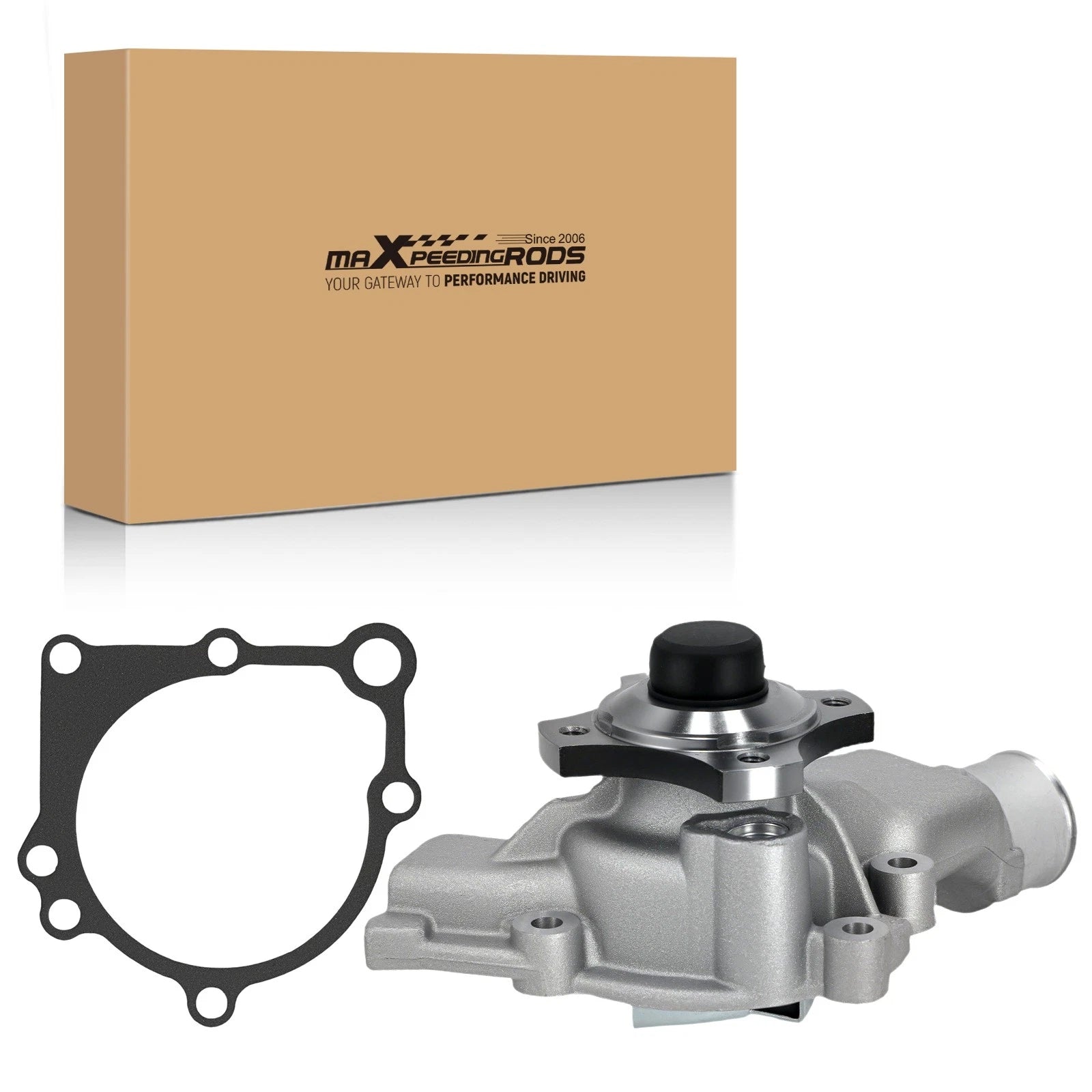 Water Pump with Gasket for Jeep Wrangler L6 (2000-2006)
