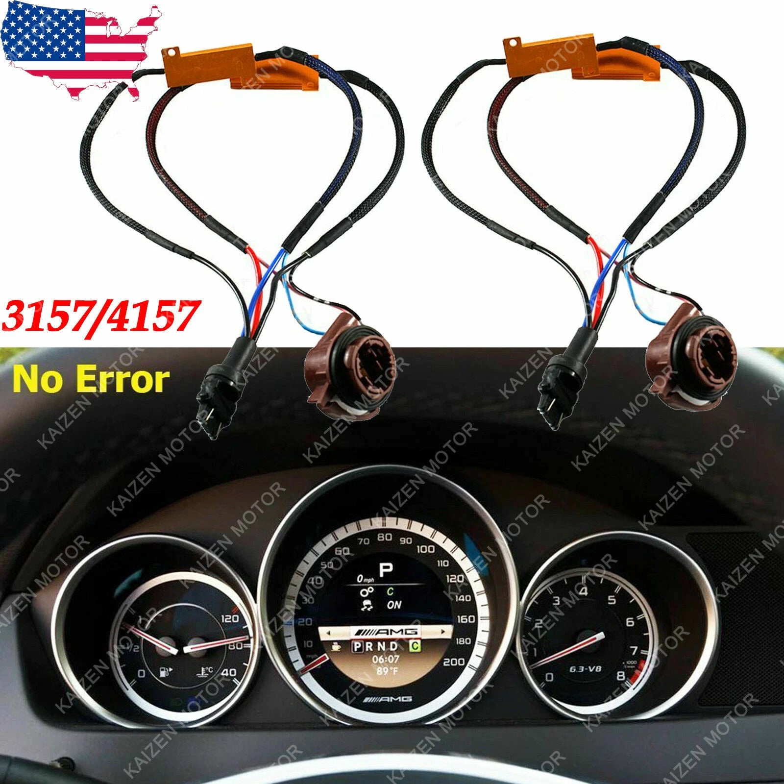 Load Resistor LED Signal Light Switchback for Universal (2011–2020)