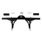 Black Engine Guard Crash Bar Protector for Harley Dyna (2006-2017)