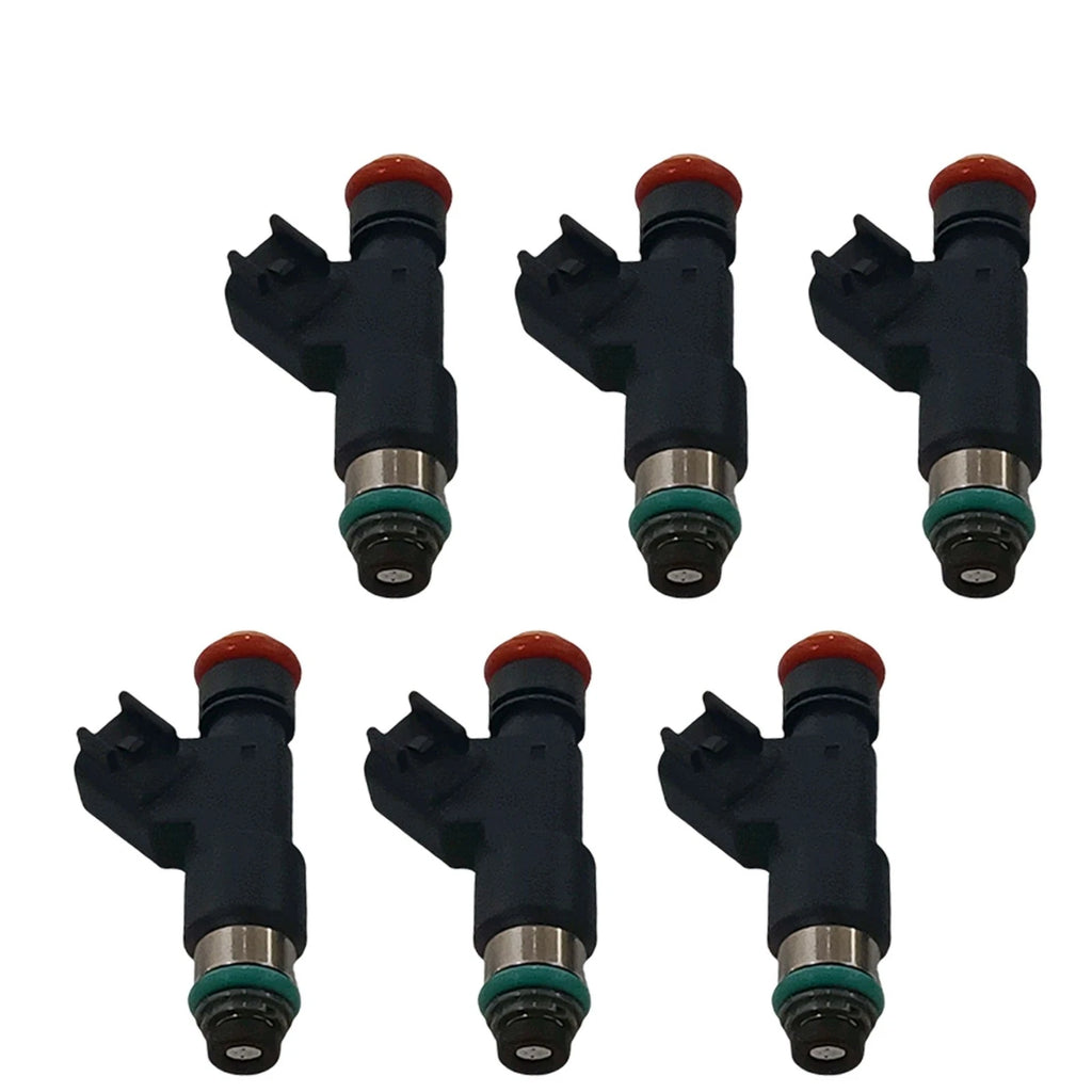 Set of 6 Fuel Injectors for Volvo S60 (2011–2016), S80 (2008–2013), XC60 (2010–2016), XC70 (2010–2016)