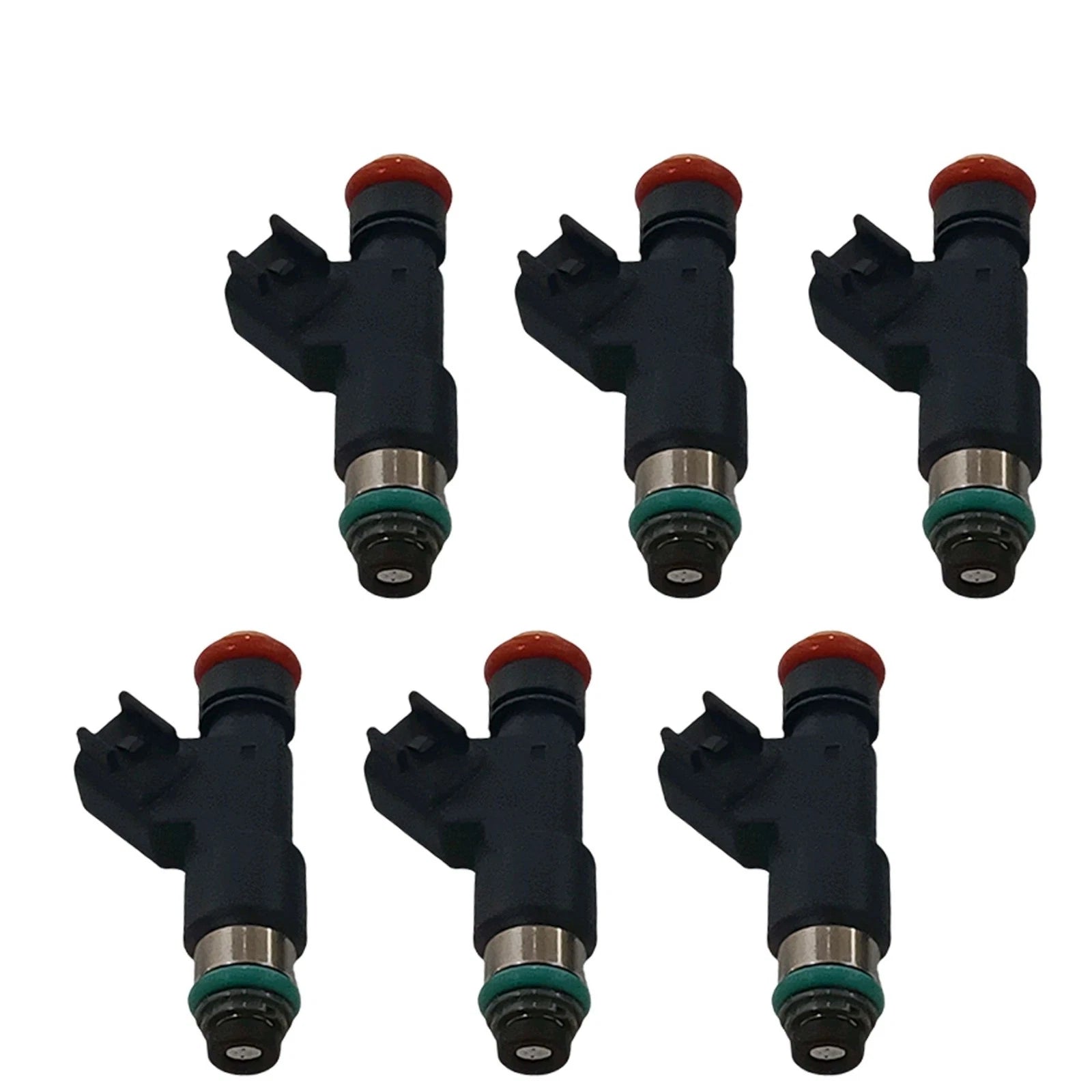Set of 6 Fuel Injectors for Volvo S60 (2011–2016), S80 (2008–2013), XC60 (2010–2016), XC70 (2010–2016)