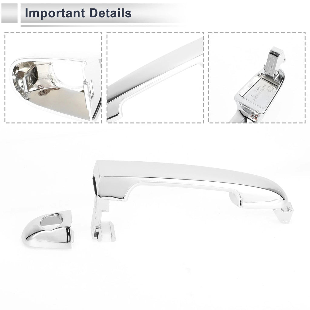 Front Left Door Handle for Hyundai Elantra (2007–2012) No. 826512H000