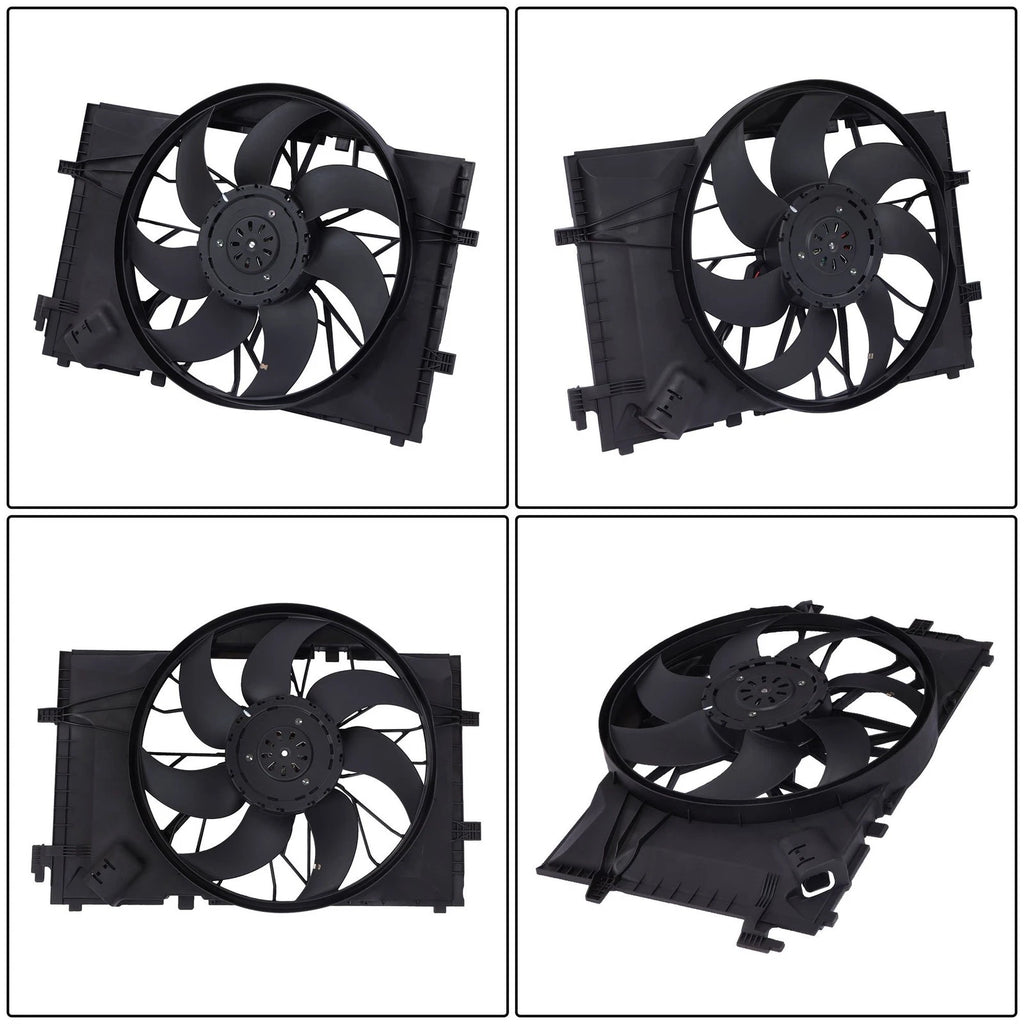 Radiator Cooling Fan Assembly for Mercedes-Benz C350 CLK350 (2006–2009)