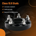 1" Aluminum Wheel Spacers for Mitsubishi 3000GT/Eclipse (1990–1999) 5x114.3mm M12x1.5