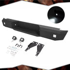 Rear Steel Bumper Assembly for Nissan Frontier (2005–2021) - Powder Coated