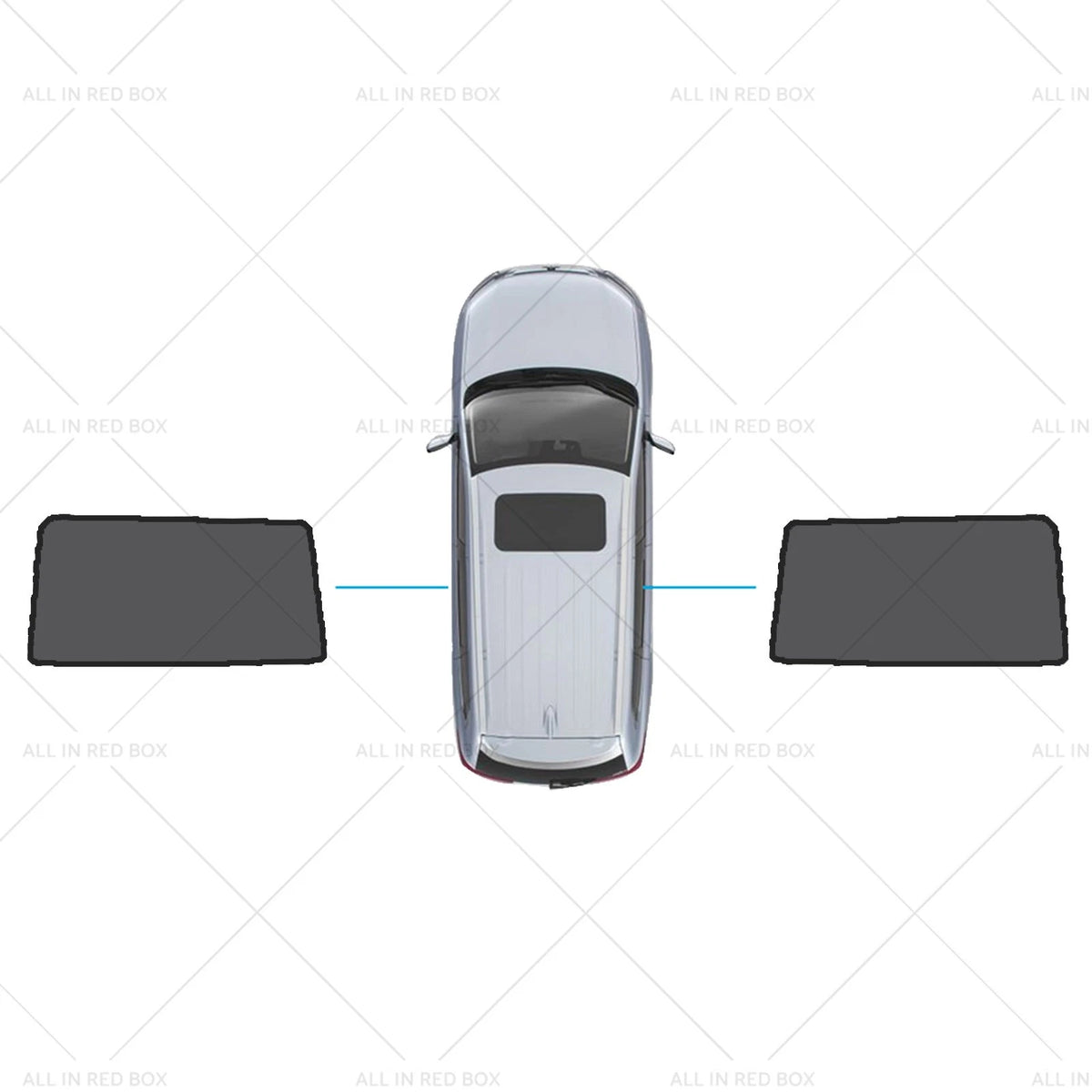 Set of 2 Car Window Sun Shades UV Guard for Nissan Patrol Y62 (2012–2024)