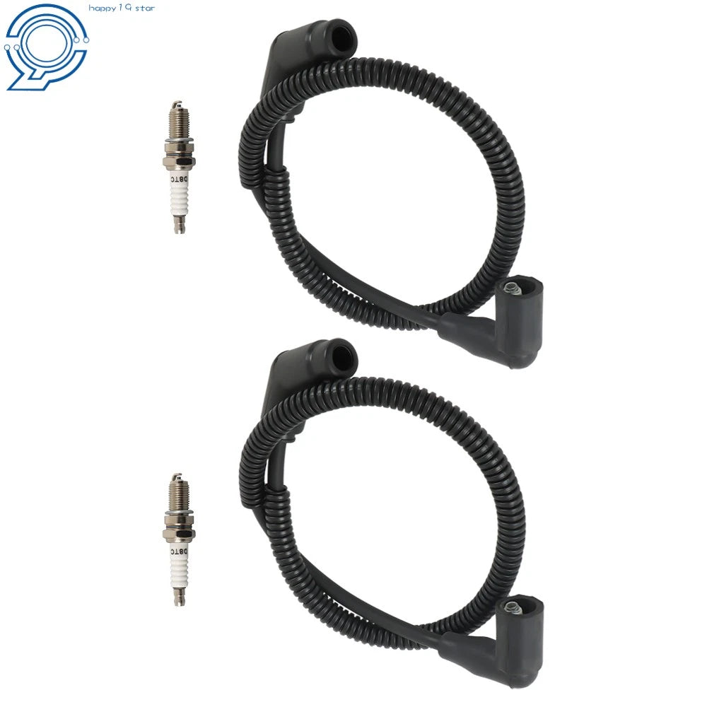 Spark Plug & Wire Cap for Can-Am Maverick 1000 (2014–2015) 420665330 420664300