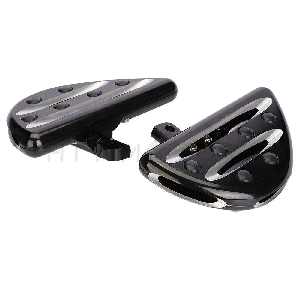 CNC Rear Passenger Stretched Floorboard for Harley FXCW FXCWC FXS (2008–2017)