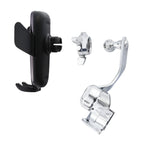 1'' Handlebar Phone Holder Automatic Clamping Charger for Harley Touring Dyna