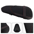 Rear Passenger Seat Pillion Saddle Flat Red for Yamaha YZF-R3 (2015–2023), MT-03 (2016–2023)