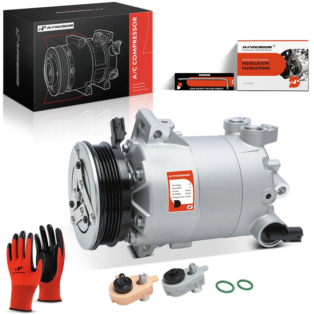 A/C Compressor with Clutch for Ford Escape (2013–2016) Lincoln MKC (2015–2016)