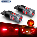Strobe High Power Red LED Turn Signal Brake Stop Tail Light Bulbs for 2004–2016