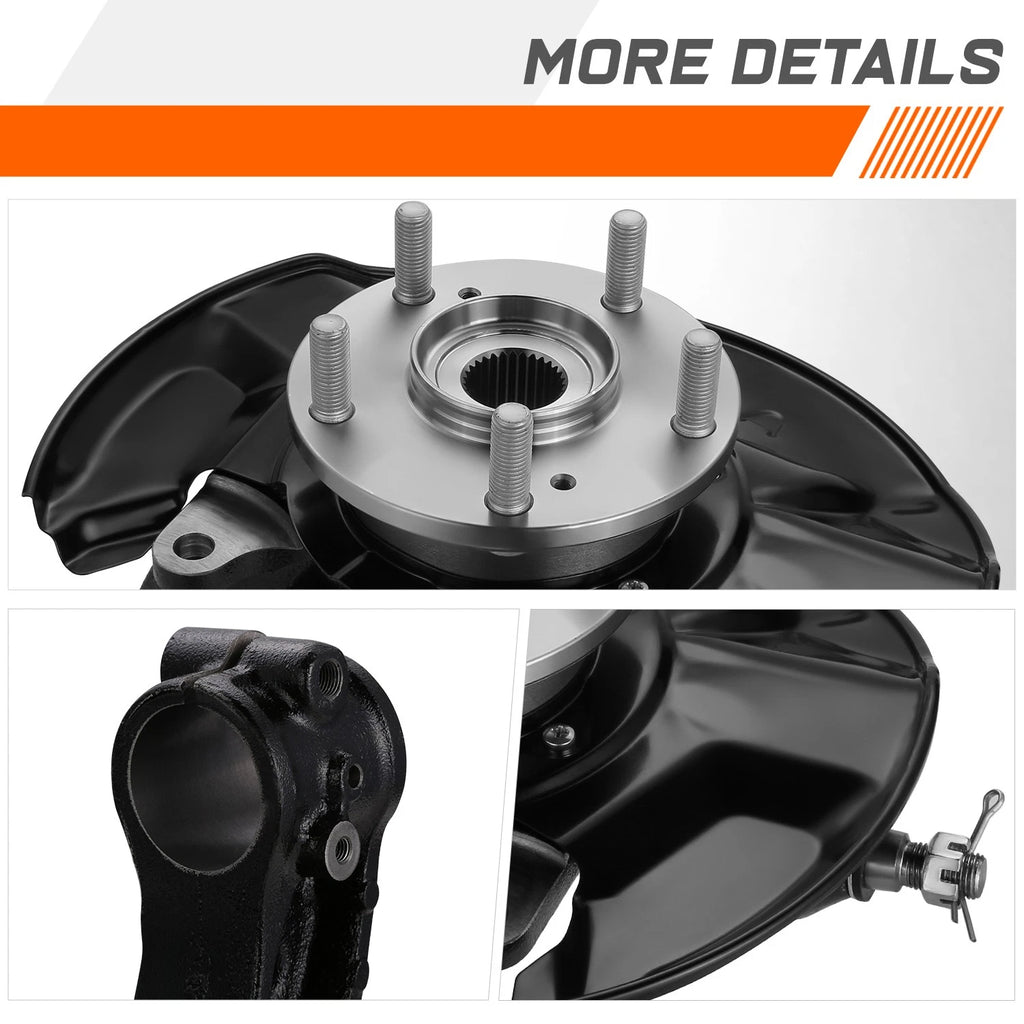 Right Passenger Side Engine Hood Hinge for Ford F250 F350 Super Duty (2011–2016)