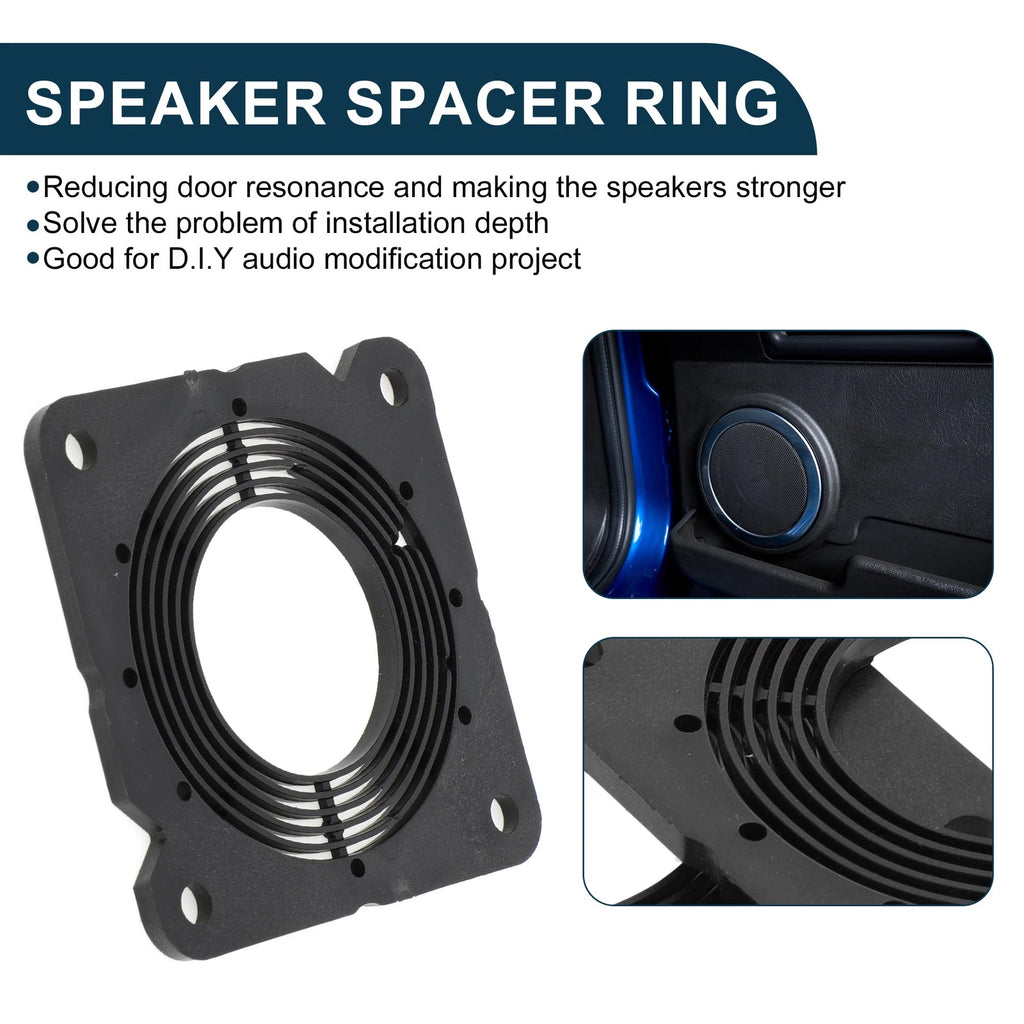 2X Speaker Spacer Ring Adapter for Nissan 