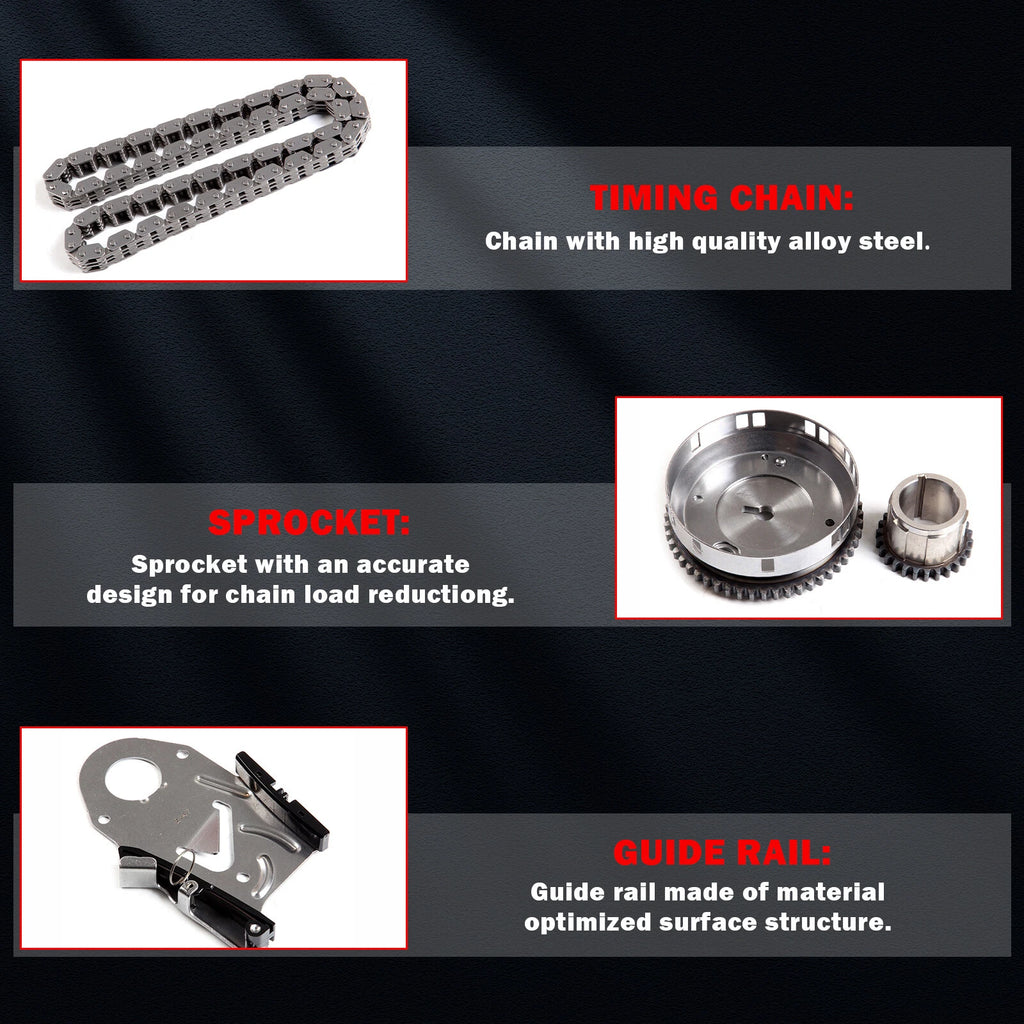 Timing Chain Set for Jeep Grand Cherokee Dodge Charger Ram 1500 (2003-2010)