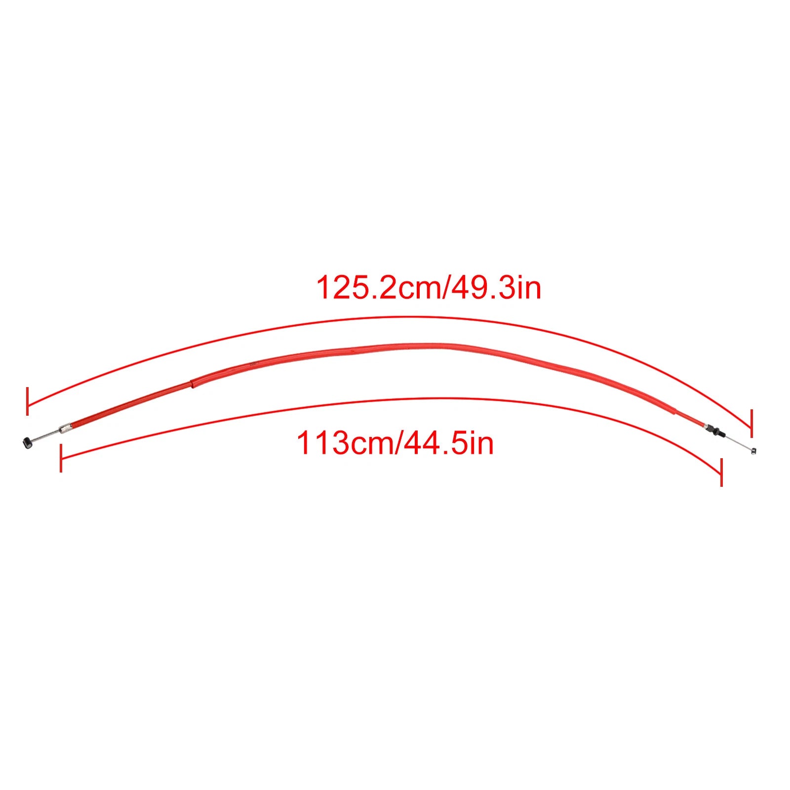 Clutch Cable for Suzuki GSXR1000 (2009–2016) Red