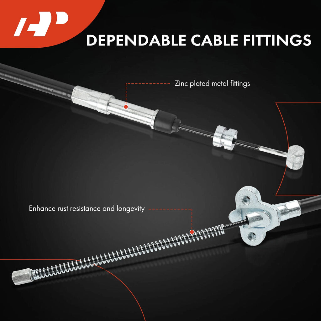 Parking Brake Cable Rear for Chevrolet Prizm Geo Prizm (1998–2002)