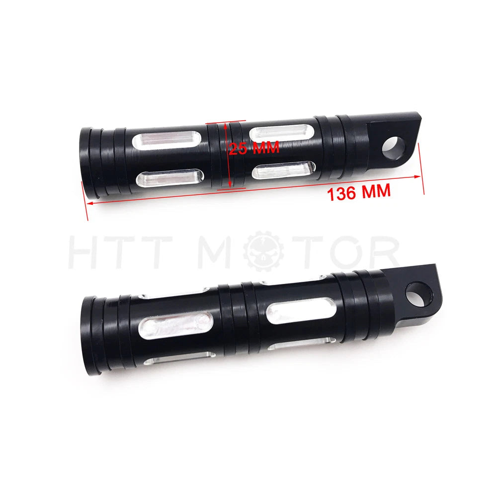 CNC Footpegs for Harley Touring Sportster Softail Electra Glide