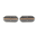 LED Side Marker Lights for Volkswagen VW Bora Golf 3 4 Amber Clear