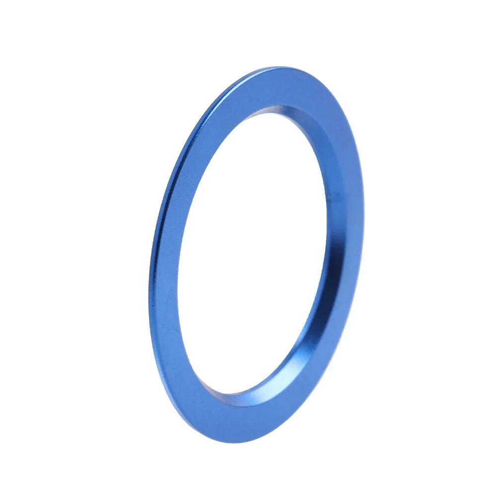 Blue Engine Start Stop Button Trim Ring for Toyota Tacoma, Camry, Prius, Corolla (2005-2023)