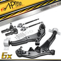6X Front Control Arm with Ball Joint Tie Rod End for Nissan Maxima (2000–2003)