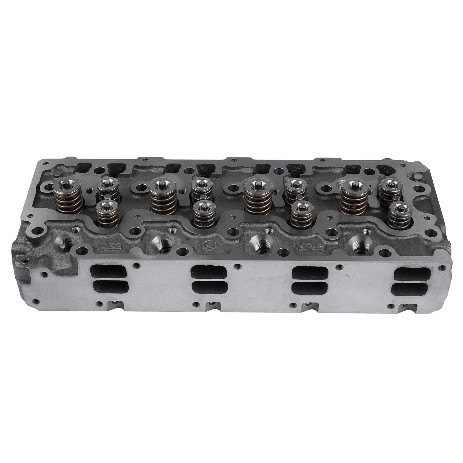Cylinder Head Assembly 12 Valves for Kubota V3300 V3300T V3300-DI-T (1990–2023)