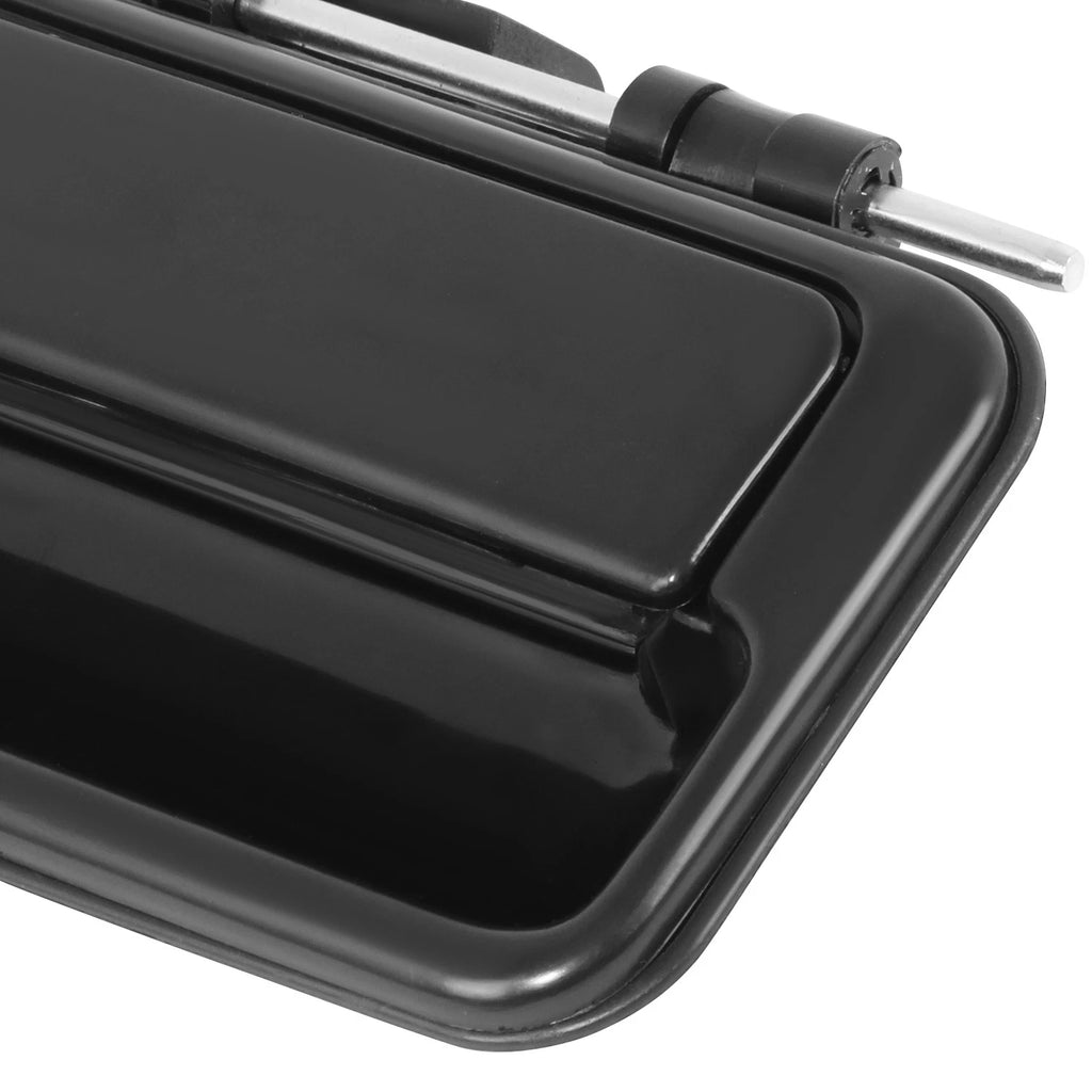 Exterior Door Handle for Geo Metro (1989–1994) - Front Right, Smooth Black