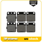 Set of 2 Carbon Fiber Brake Pads for Yamaha YFS200 Blaster