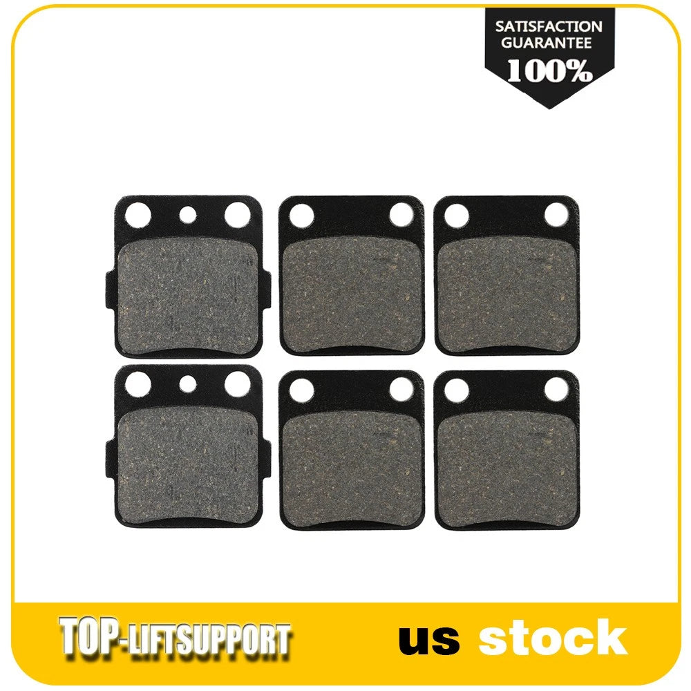 Set of 2 Carbon Fiber Brake Pads for Yamaha YFS200 Blaster