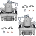 Set of 2 Rear Brake Calipers for Volkswagen Jetta (2000-2005)