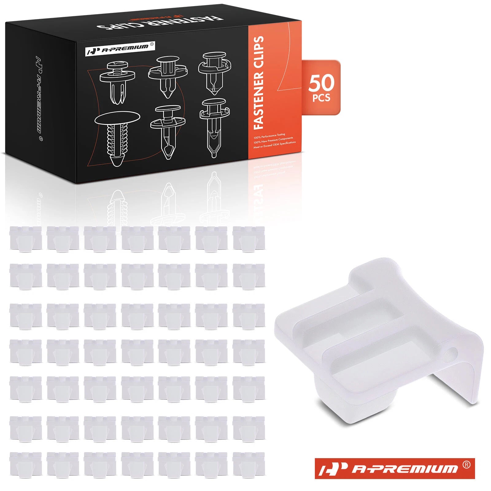 Nylon Headlight Spacer Retainer Clips for Toyota Tacoma (2005-2023)