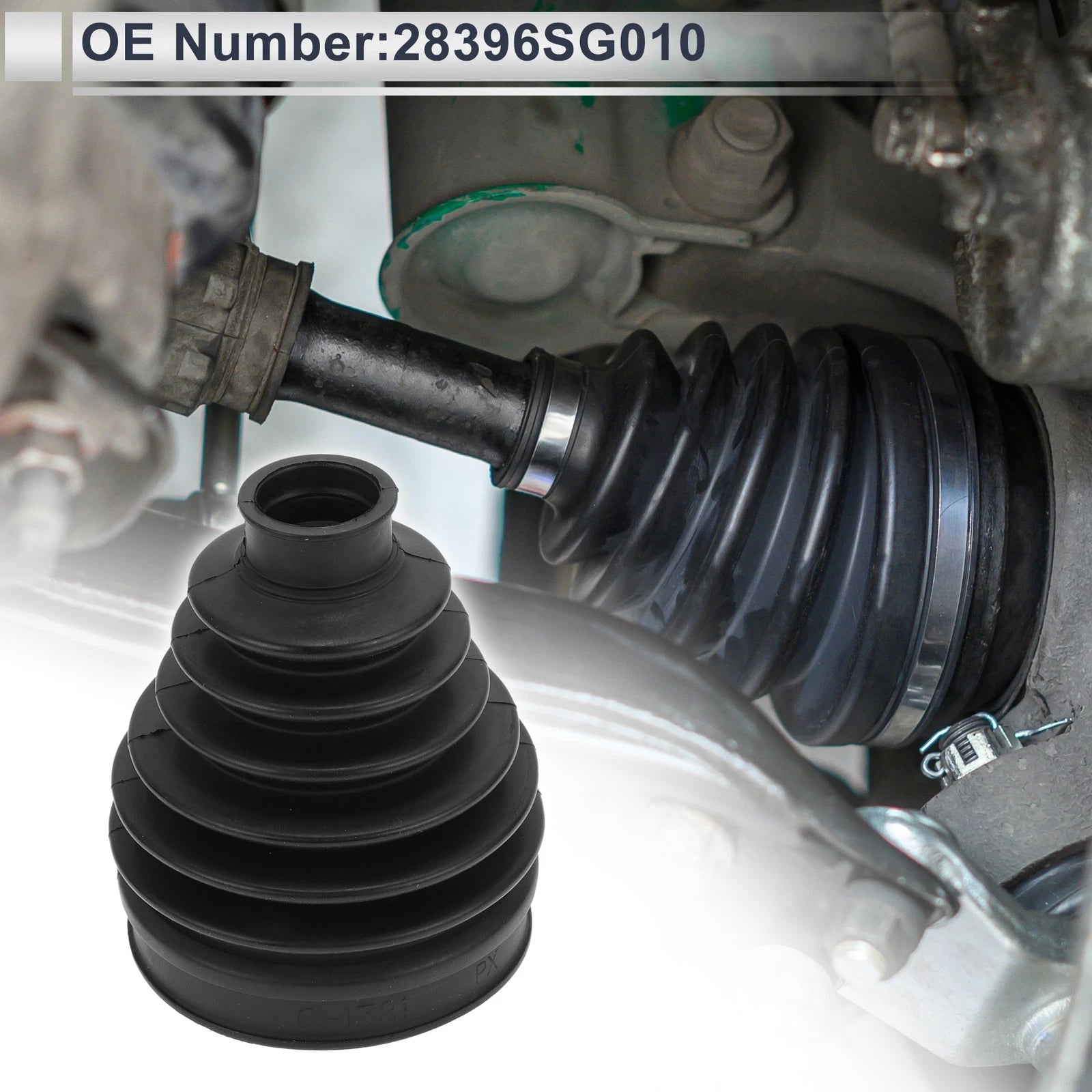 Outer CV Joint Boot Kit with Clamps for Subaru Crosstrek (2017) - No.28396SG010